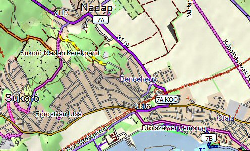 Kerékpáros túratérkép 3